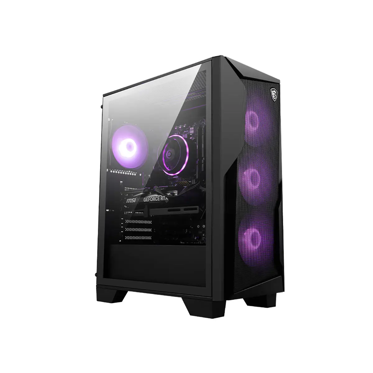 MSI Codex R2 B14NVM7-438US Gaming Desktop Computer, Intel Core i7-14700F 2.1GHz, 32GB RAM, 2TB SSD, NVIDIA GeForce RTX 5060 Ti 8GB, Windows 11 Home, Black