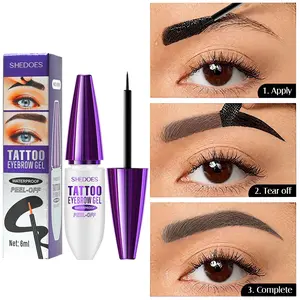 Tearable eyebrow dye, waterproof, long-lasting, natural color rendering effect, Eyebrow Makeup Products