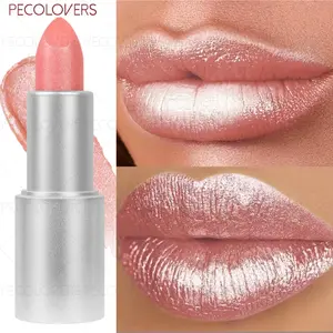 Long-lasting Waterproof Shiny Lipstick, Fine Shimmer shiny, Non-Smudge Glossy Velvet High Gloss, Suitable for four Seasons, Perfect Gifts, Lip Gloss, Daily Wear for & Glamorous Looks