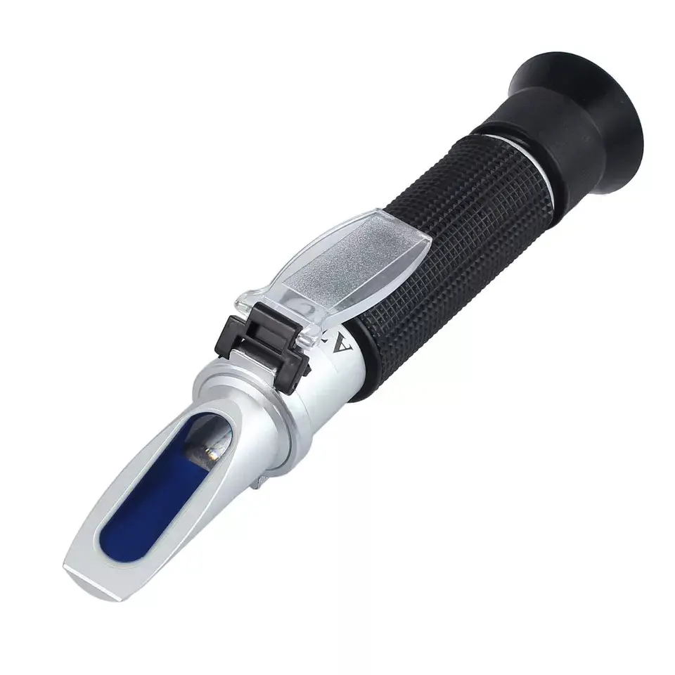Portable Salinity Salt Refractometer Hydrometer 0-10% For Aquarium Fish Tank