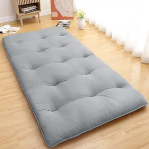 【GARVEE】Japanese Futon Floor Mattress Collection – Foldable, Roll-Up Tatami Mattresses in Twin and Full Sizes, Perfect for Sleeping, Camping, Dormitory, and Guest Rooms, Available in Multiple Colors