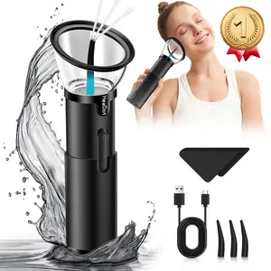 HeaDot Retractable Ear Wax Removal Upgrade: Safe and Effective Ear Cleaner with Waste Tank,Ear Irrigation Kit with USB - C Cable,IPX6 Waterproof