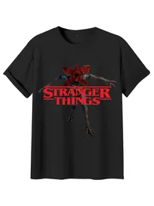Stranger Thing Hawkins Demogorgon T-Shirt Unisex Comfortable Graphic Tee Hoodie Swearshirt Creative Gift Comfortable Causal Man Woman Causal 42504013
