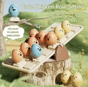 Chicken Balance Desktop Toy – Interactive Educational Toy for Kids, Enhances Hand‑Eye Coordination & Thinking Skills, Perfect Birthday Gift for Boys & Girls