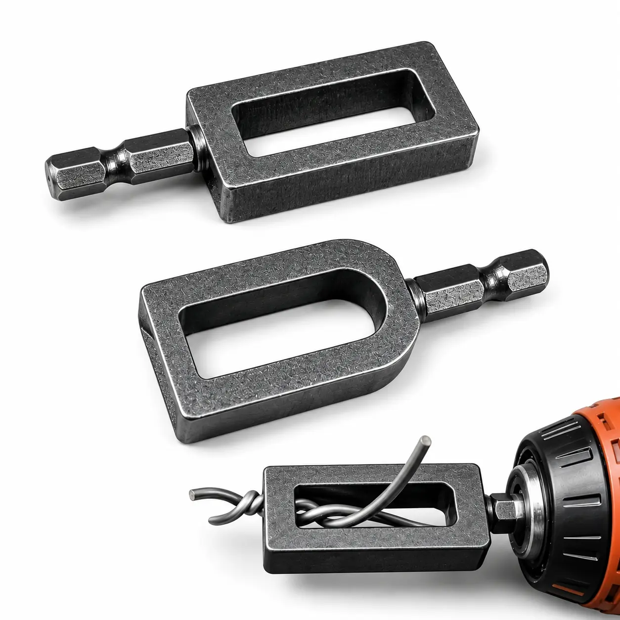 Multifunctional Wire Twister Tool, Wire Knotter and Winding Tool with Twisting Sleeve for Large-Diameter Wires
