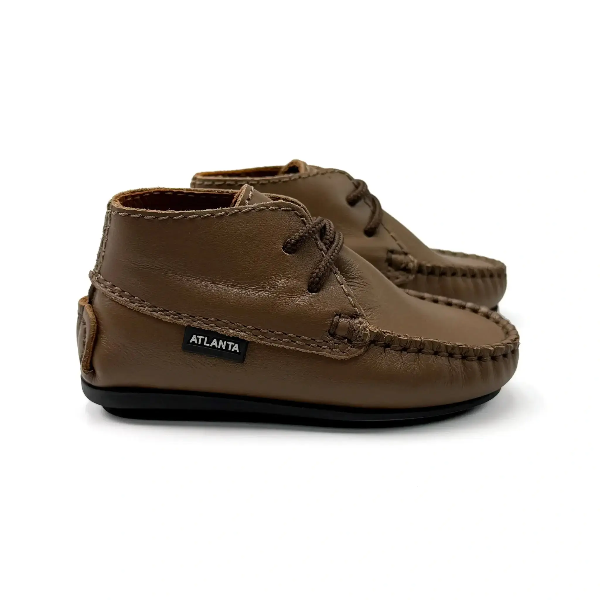 Atlanta Mocassin Milky Chocolate Brown First Walker Bootie