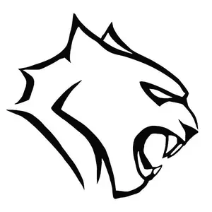 2x Hellcat Cat Logo Decal Sticker Vinyl for Dodge Challenger Charger SRT Demon