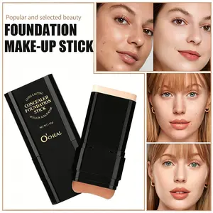 Eraser Concealer Foundation Stick - Lightweight Hydrating Radiant Finish SPF15 Moisturizing Makeup for All Skin Types 15g