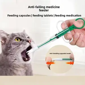 Pet Medicine Feeder Syringe, Pill Dispenser for Dogs Cats, Calcium Tablet & Water Feeding Tool,summervibes