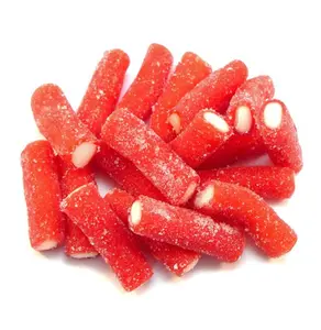 Halal Fizzy Strawberry Licorice Pencils Halal Fizzy Strawberry Licorice Pencils