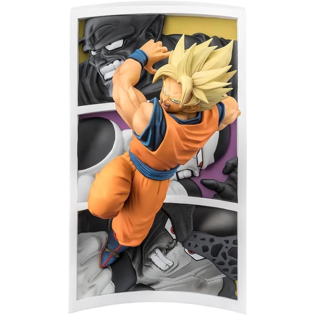 TAMASHII NATIONS - Dragon Ball Z - Super Saiyan Son Goku -Trail of Battles- FiguartsZERO Collectible Figure
