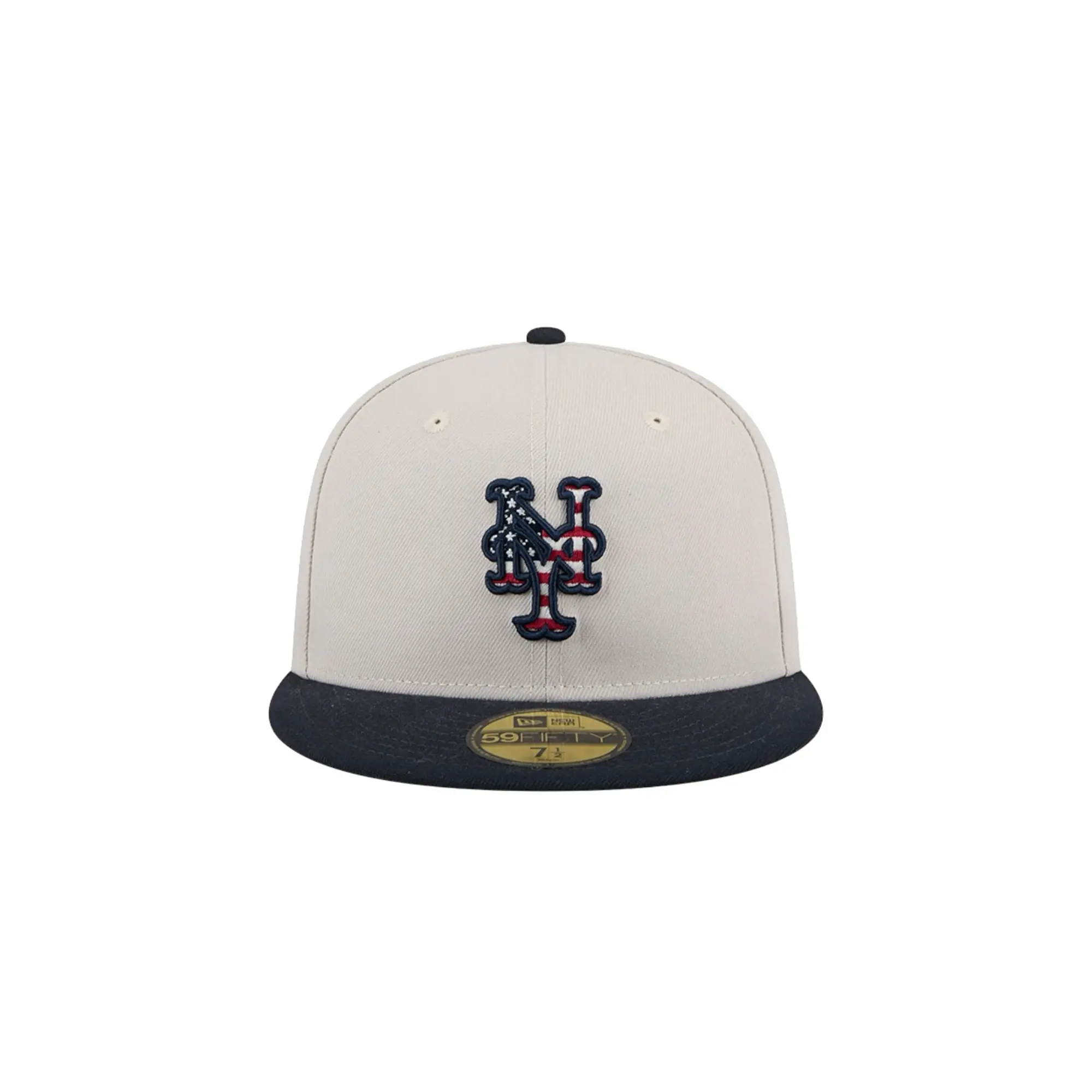 New York Mets Independence Day 2024 59FIFTY Fitted Hat "Grey" 60506382