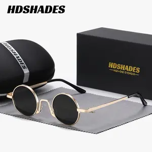HDSHADES Unisex Classically Designed Full-frame Sunglasses Round Frame Durable Play Golf Sunglasses UV400