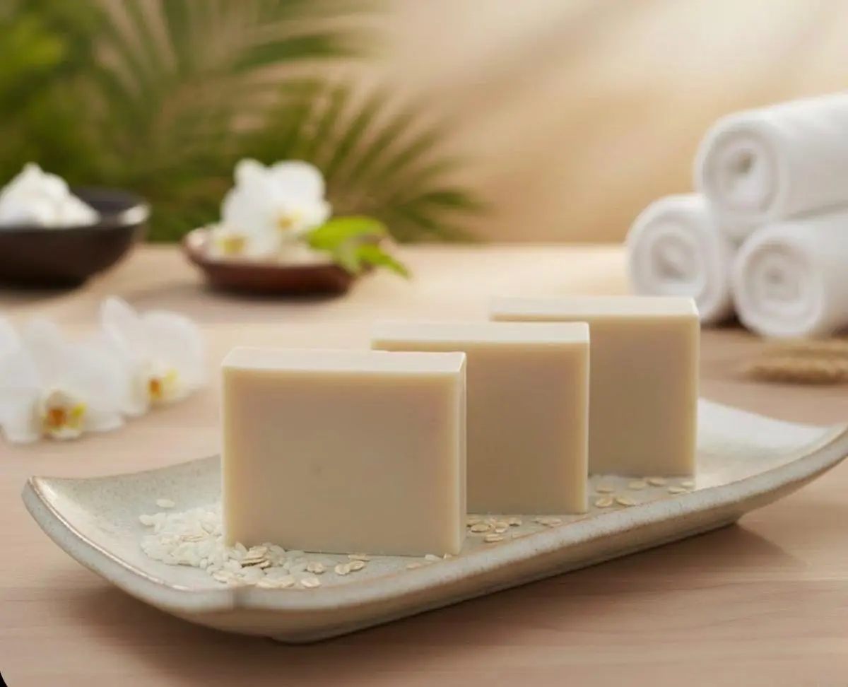Handmade Artisanal Rice&Oat Soap (Jabon Natural de Arroz y Avena)