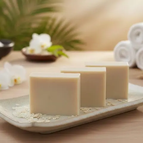 Handmade Artisanal Rice&Oat Soap (Jabon Natural de Arroz y Avena)