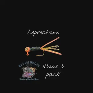 Leprechaun Crappie Jig 1/32 oz Pack of 3 for Anglers