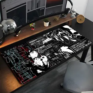 Neon Genesis Evangelion Mouse Pad High Quality Natural Rubber Mouse Pad The Most Professional Washable Laptop Mouse Pad