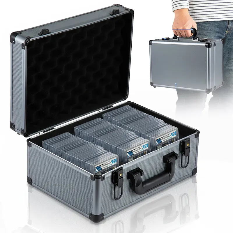 best way to store psa graded cards Panopply SLAB protective covering 120+ 3 Row Psa Graded Card Storage Box  Graded Card Case Psa Slab Case for Graded Cards Psa Card Case Baseball Card