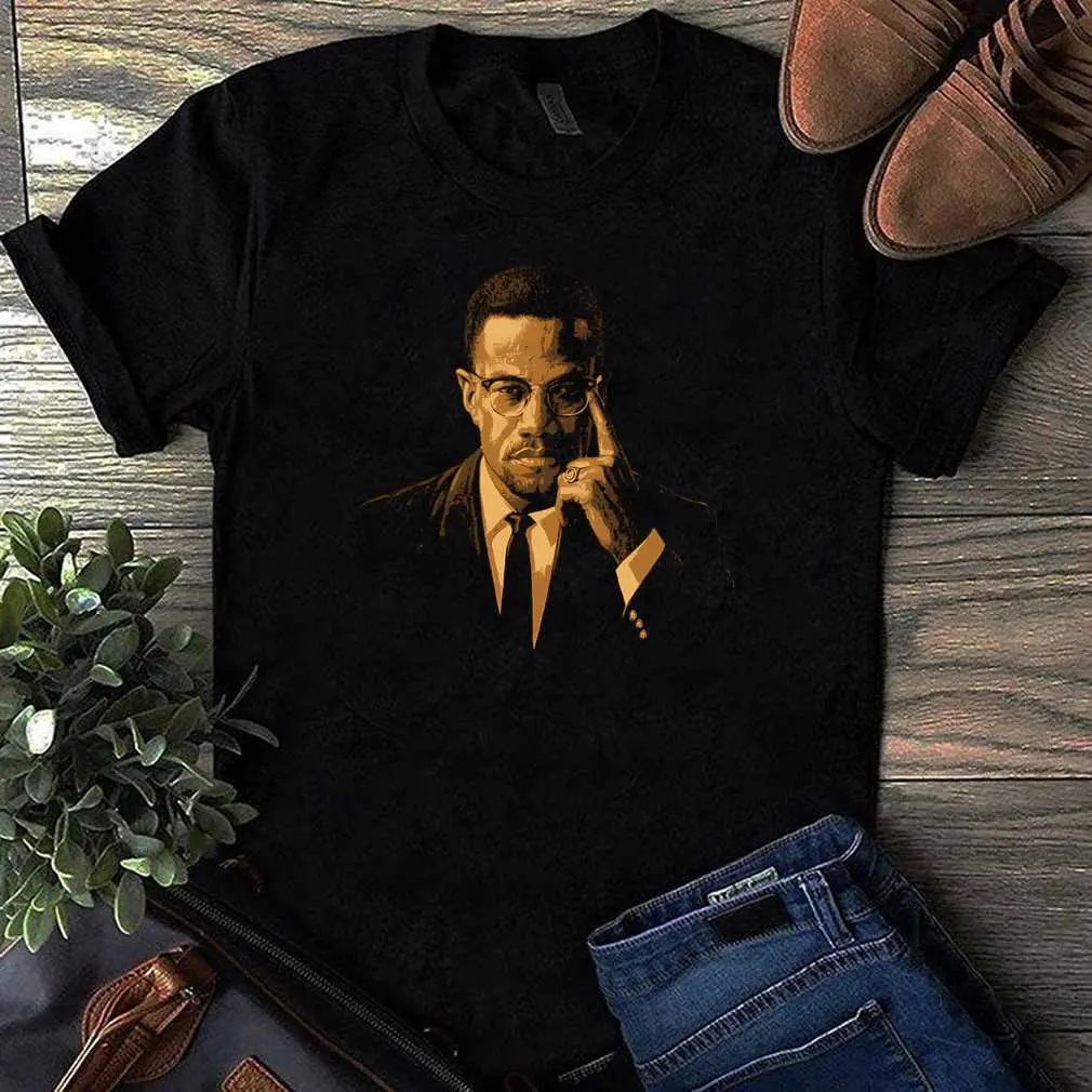 Malcolm X - Black History T-Shirt