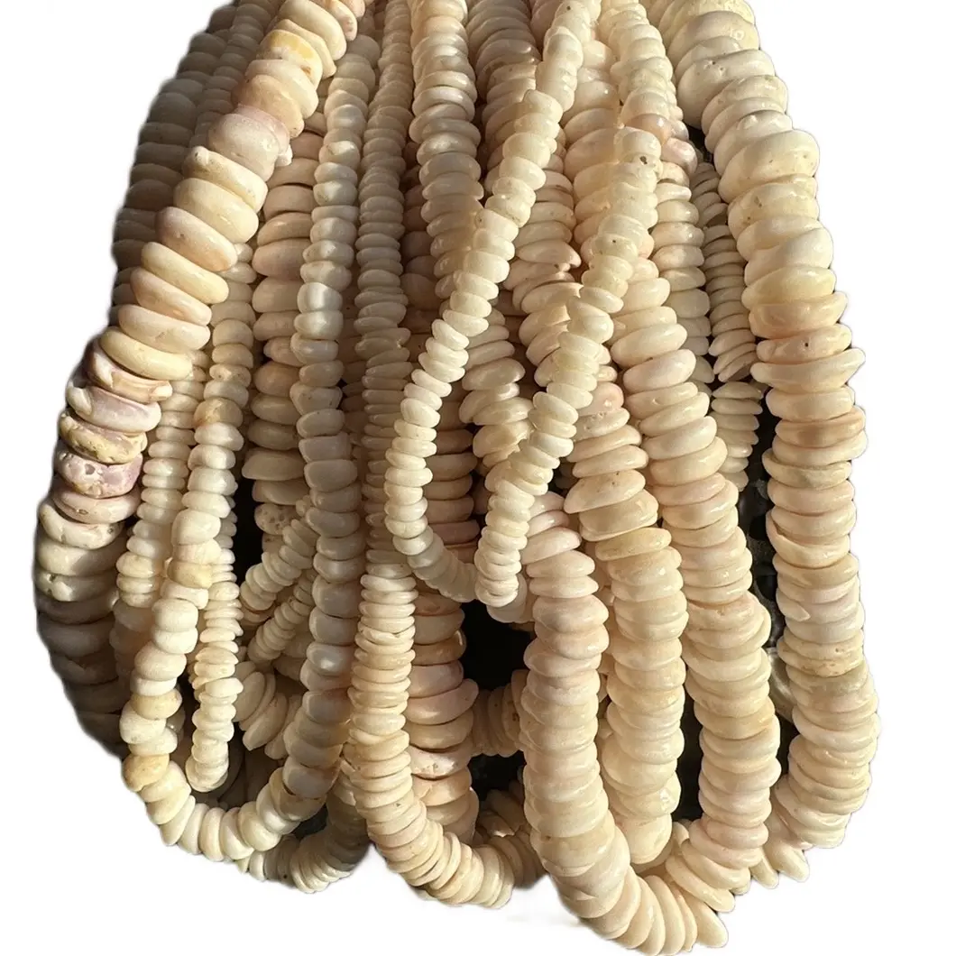 Real Hawaiian Pukashell Necklaces from North Shore of Oahu Handmade one of a kind and very Rare
