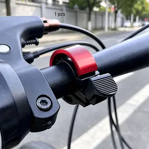 Mini Hidden Bicycle Bell, Ultra-Loud 90db Aluminum Alloy Invisible Horn, Ideal for Mountain/street Biking, Bike Safety Gear, Bike Accessories