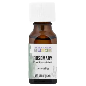 Aura Cacia Pure Essential Oil, Rosemary, 0.5 fl oz (15 ml)