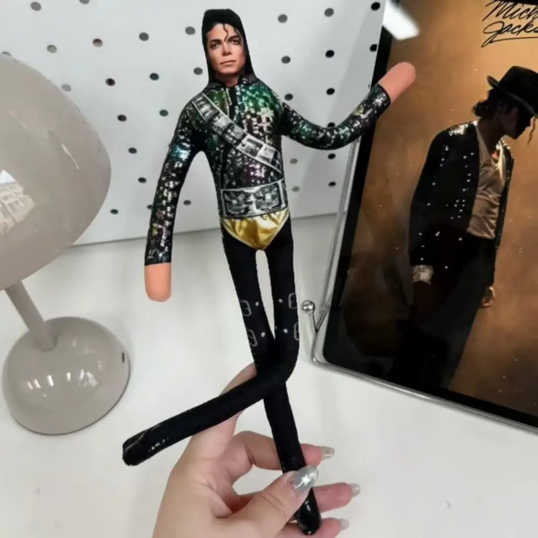 New Movable Joint Soft Stuffed Figure ，Michael Jackson  Plush Dolls