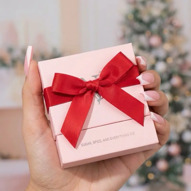 Gift box with bow for the holidays