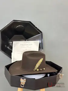 STETSON EL PRESIDENTE 100X CHOCOLATE COPA ALTA