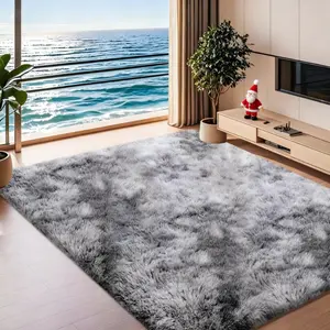 Extra Large 10x14 ft Flufy Area Rug - Plush Soft Modern Pile Rug for Living RoomBedroom Indoor Decor - Holiday Gift ldea