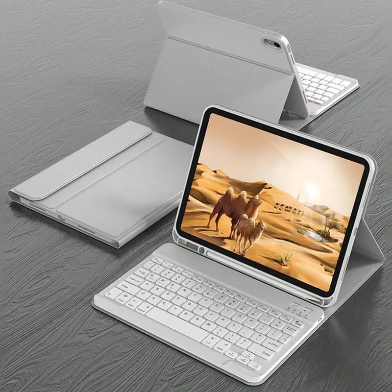 ipad air 4th generation case with keyboard and pencil holder