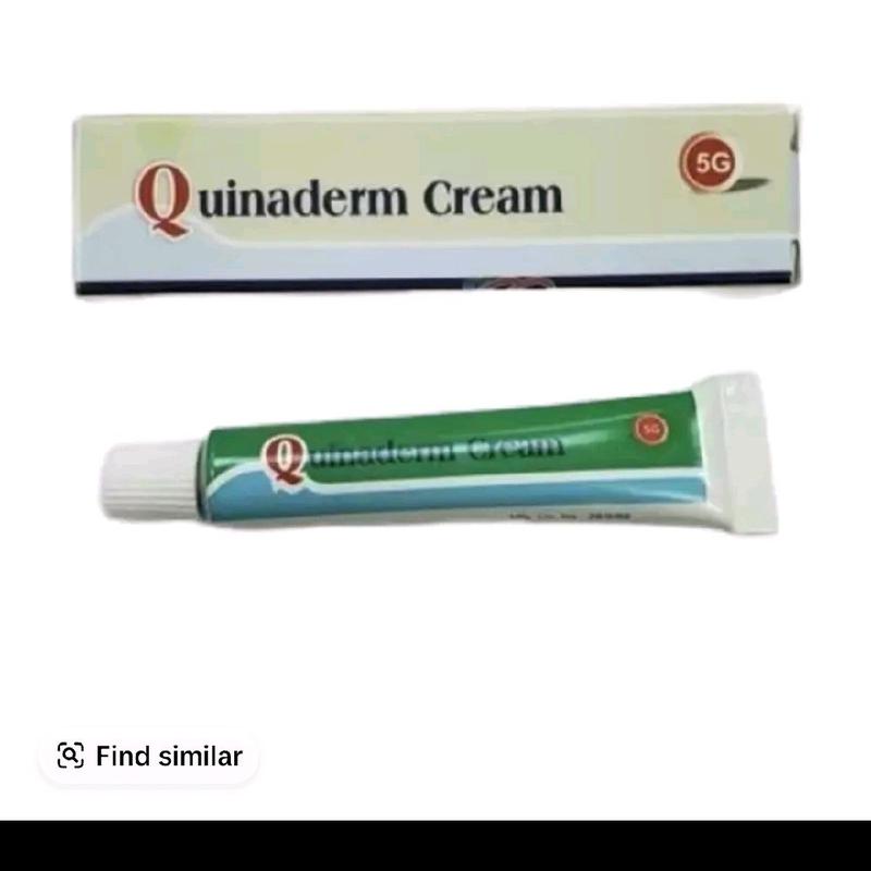 quinaderm cream  very good for face and skin body 5g gentle