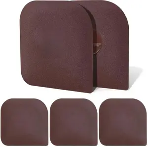 Pan Scraper, 5 Pcs Pot Scraper Plastic, Pot Scraper Non Scratch for Cast Iron, Pot and Pan Cleaning, Sturdy Scraper Kitchen Tool