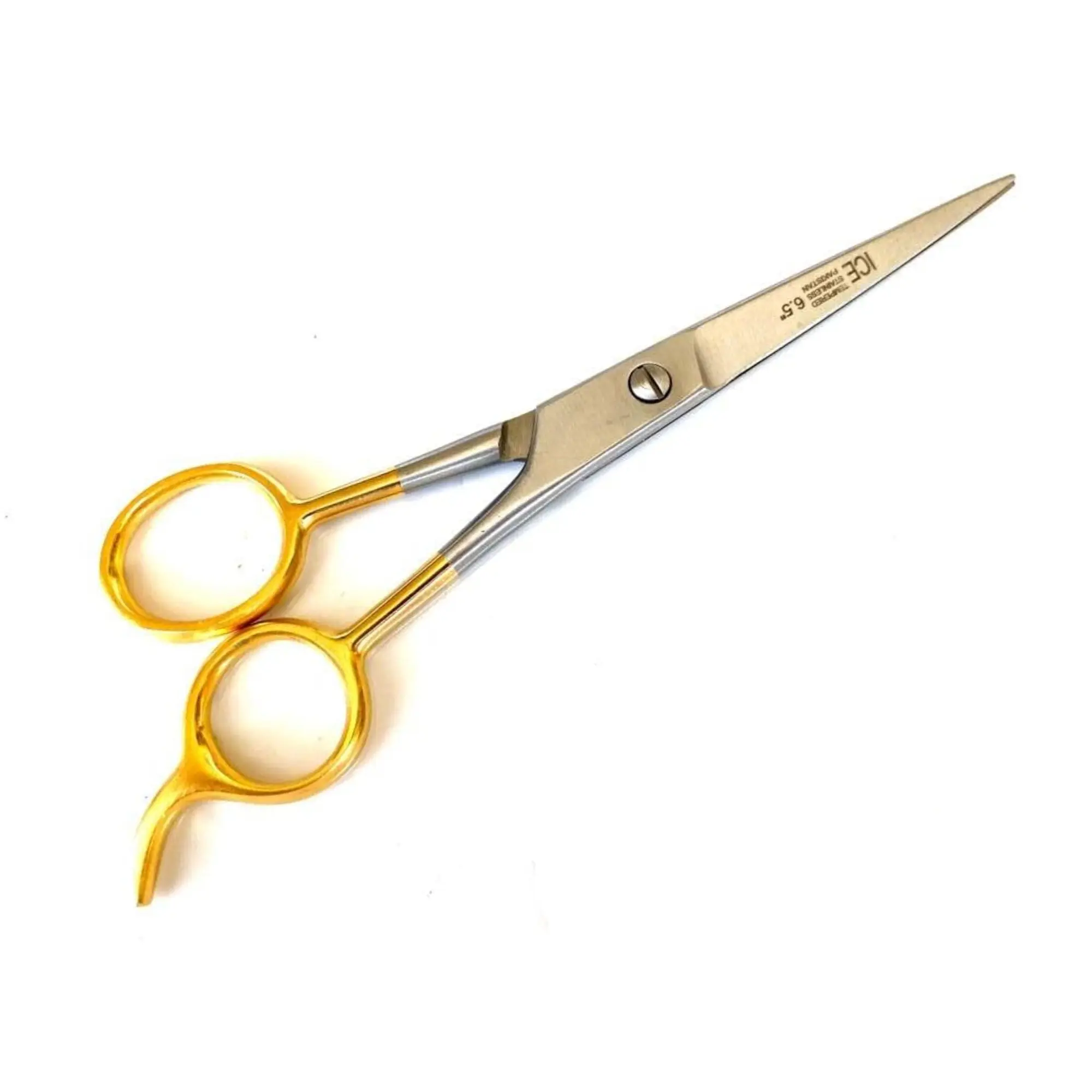 Barber Hair Cutting Scissors Shears 6.5" - Professional Grade Precision Shears for Haircuts and Trimming Hair Cutter Hairdressing Tools Station