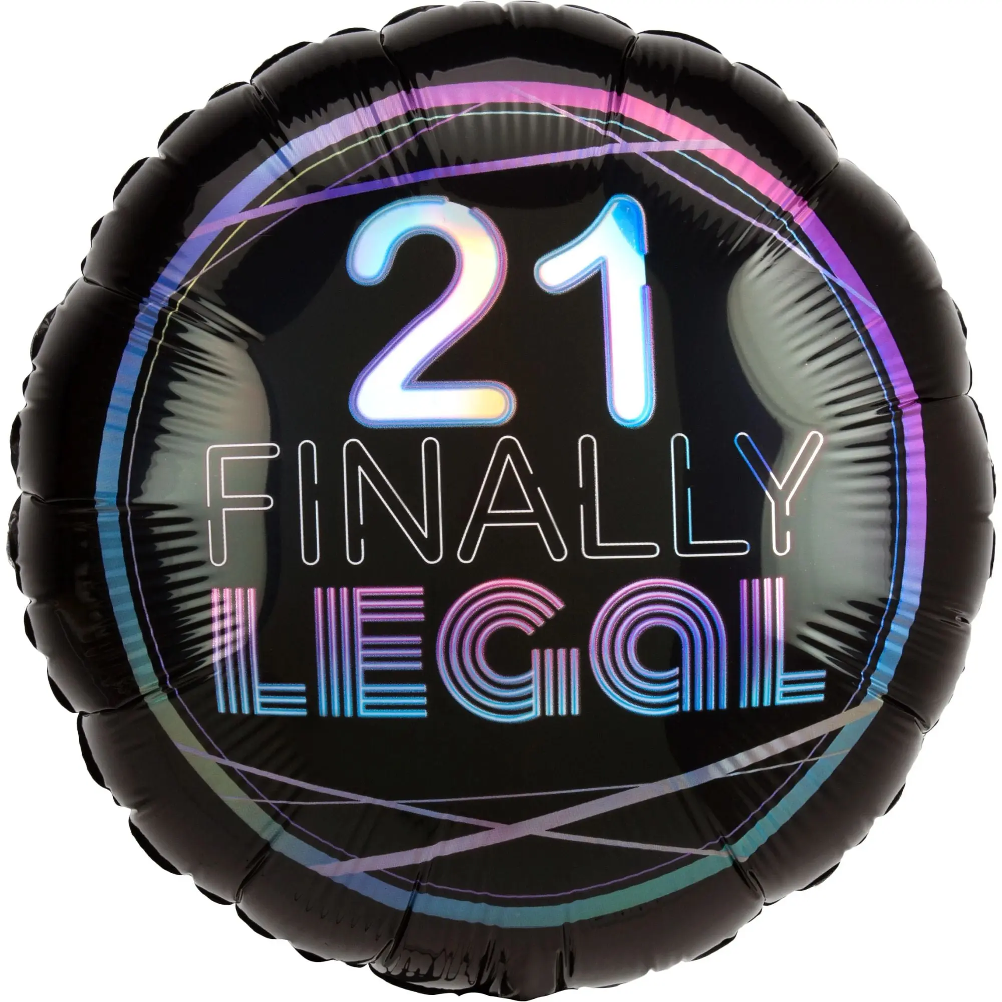 Finally 21 Birthday Foil Balloon