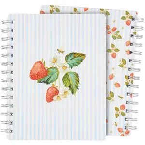 Strawberry Spiral Notebook