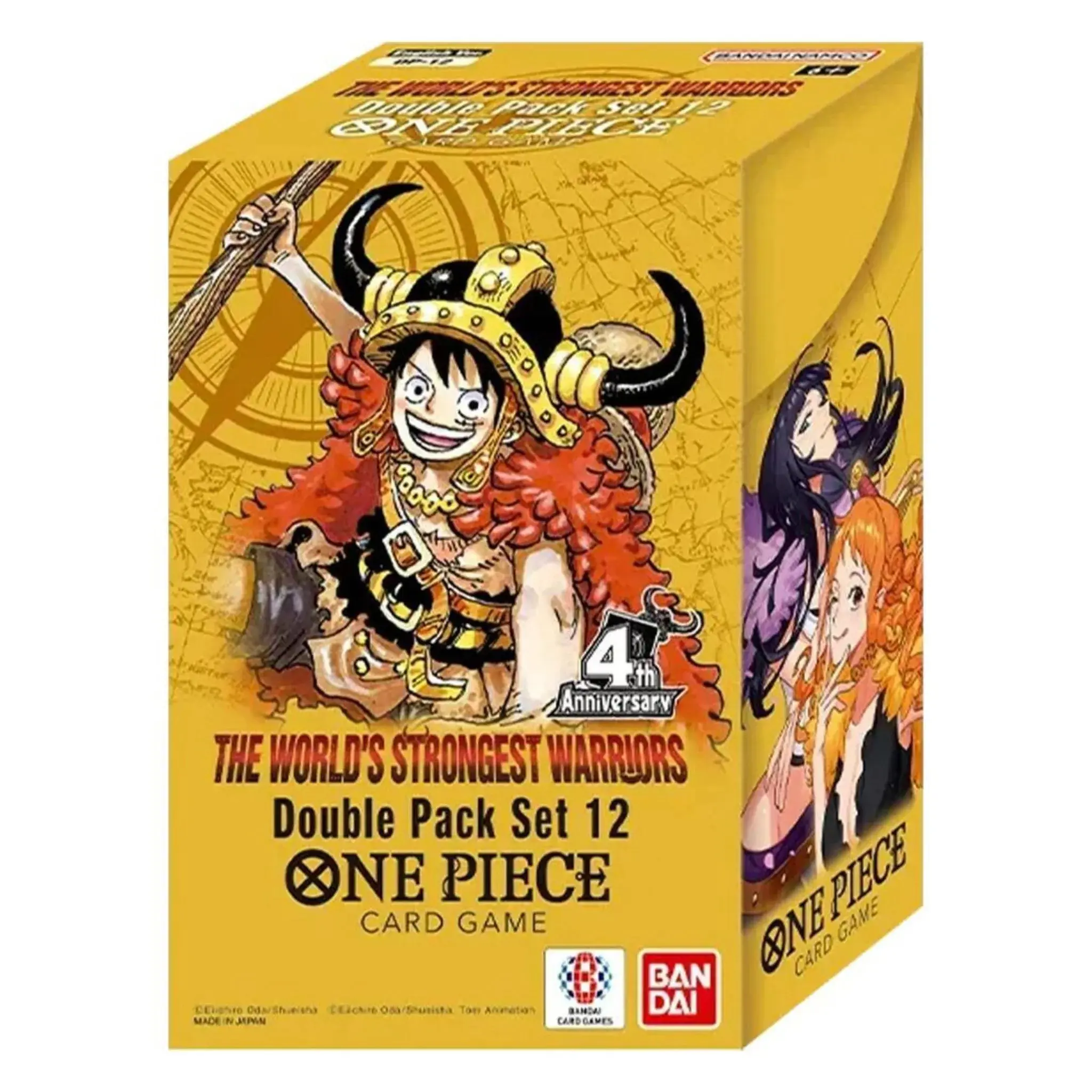 SEALED One Piece Card Game: The World's Strongest Warriors Double Pack Set 12