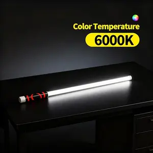 30-Inch Adjustable LED Illumination Wand, USB Rechargeable Twistable Handheld Working Lamp with 3 Light Settings, Bright for Automobile Maintenance & Garage Inspection .Garden Accessory