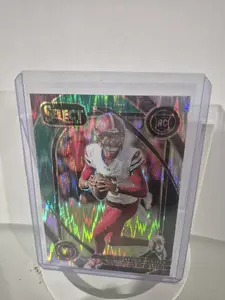 2024 PANINI SELECT NEON GREEN SHOCK RC  JAYDEN DANIELS