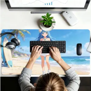 Customized Diatom Mud Mouse Pad I Cute Simple Desk Mat, Anti-slip and Water-Absorbent Large Game Mat, Suitable for Home Office Decoration, Gift for Boyfriend, Mouse Pad