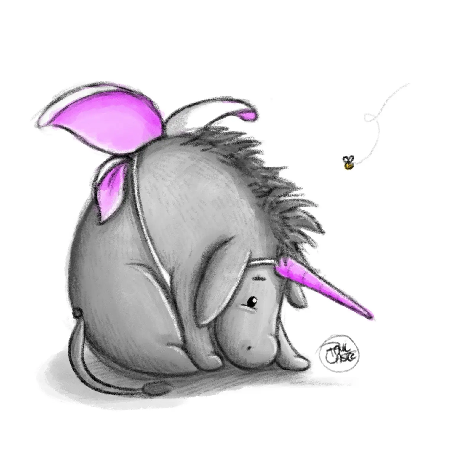 Eeyornicorn - Art Print Eeyornicorn - Art Print