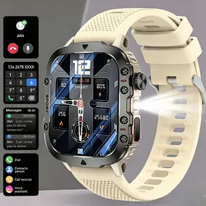 Smart Watches - Bluetooth-Enabled Silicone Wearable Electronic Devices, Smartphone-Compatible for Daily Use