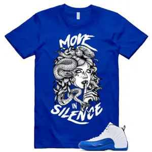 12 Blueberry Game Royal Blue White Black T Shirt Match MIS, 12 Blueberry Game Royal Blue Outfit, Trending Shirts, Top Tshirt