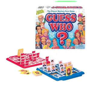 Guess Who? Board Game - Classic Mystery Game with Guessing Cards and Colorful Game Setup