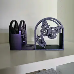 Bookend Bookmark Holder, Butterfly Bookend, Butterfly Bookmark Holder, Book Decor, Shelf Decor, Bookish, Bookmark Holder, Bookends