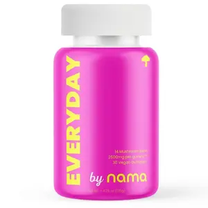 Everyday 14 Mushroom Complex Gummies – Adaptogen Blend for Immunity, Focus & Balance – Black Raspberry, Vegan, Lab-Tested, Natural