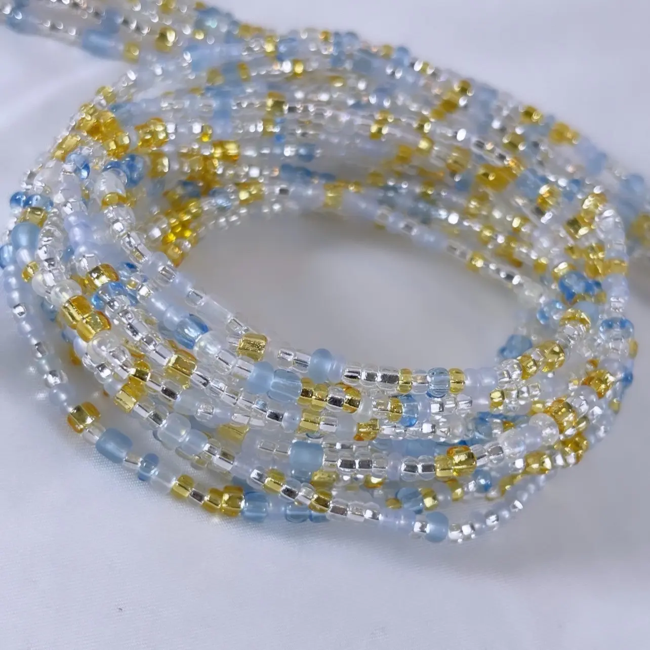 Mya Handcrafted Waist Bead - Tie On Strand