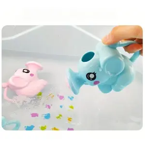 2026 Trendy Cute Elephant Shaped Bath Watering Can, Lightweight Portable Water Play Tool, Smooth Safe Design, Funny Interactive Daily Bath Accessory, Perfect for Indoor Bath and Water Entertainment