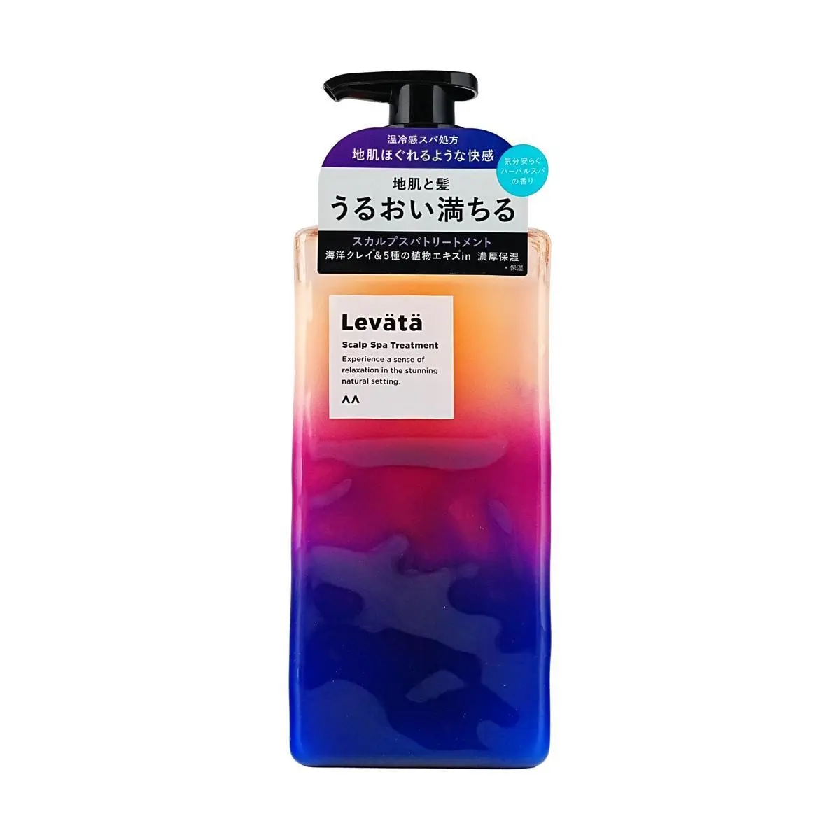 Mandom LEVATA Scalp Spa Conditioner 400g - Cooling & Warming Sensation, Hydrating, Anti-Aging, Gentle Formula