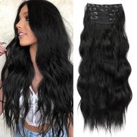 20inch Black Clip Extensions
